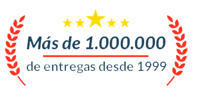 Más de un millon de entregas de flores